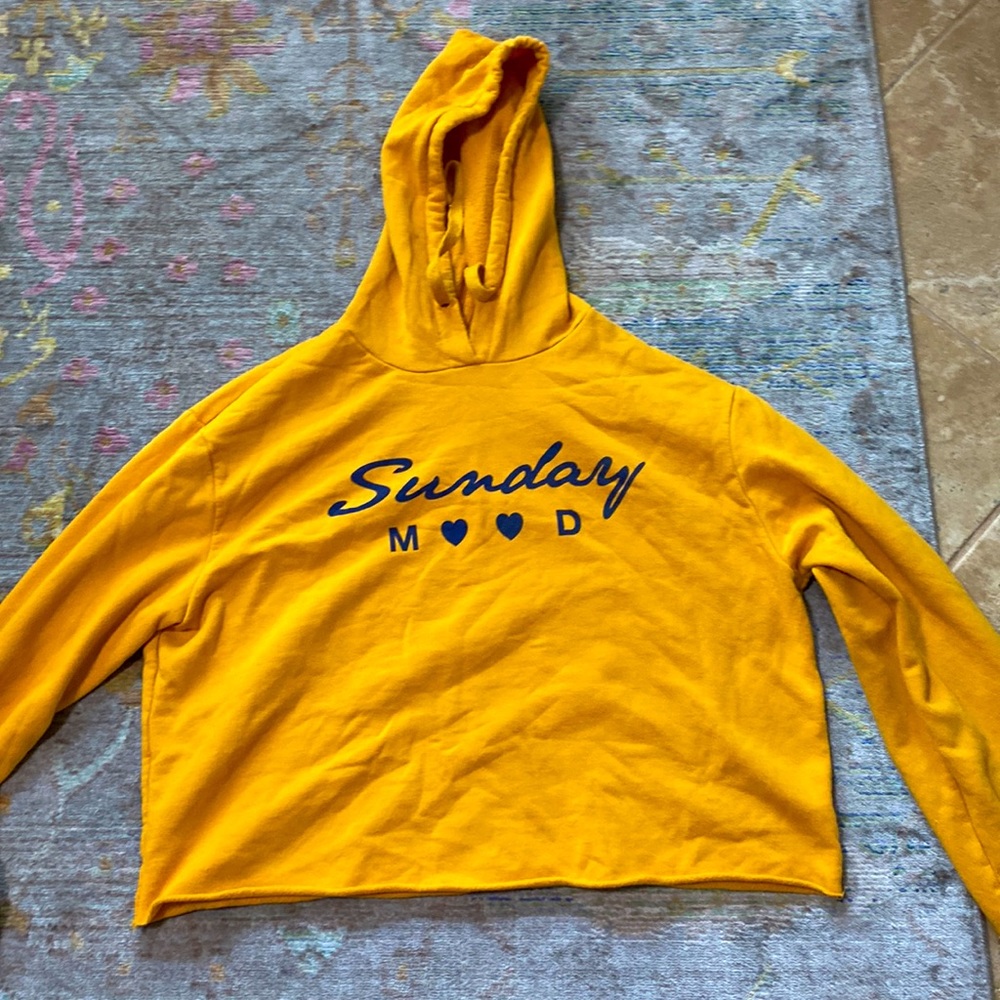 Cute cropped hoodie